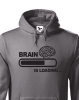 Pánská mikina Brain is loading - ideální dárek