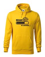Pánská mikina Brain is loading - ideální dárek