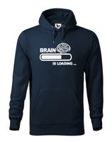 Pánská mikina Brain is loading - ideální dárek