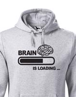 Pánská mikina Brain is loading - ideální dárek