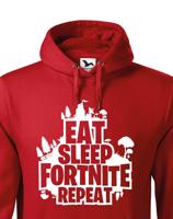 Pánská mikina Eat Sleep Fortnite Repeat