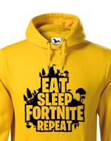 Pánská mikina Eat Sleep Fortnite Repeat