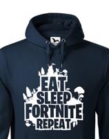 Pánská mikina Eat Sleep Fortnite Repeat
