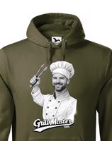 Pánská mikina Grill master - originalita až na první místě
