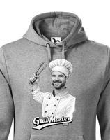 Pánská mikina Grill master - originalita až na první místě
