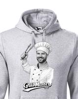 Pánská mikina Grill master - originalita až na první místě