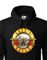 Pánská mikina Guns N’ Roses - mikina pro fanoušky hudební skupiny Guns N’ Roses