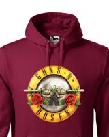 Pánská mikina Guns N’ Roses - mikina pro fanoušky hudební skupiny Guns N’ Roses