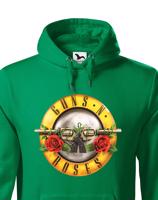 Pánská mikina Guns N’ Roses - mikina pro fanoušky hudební skupiny Guns N’ Roses