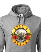 Pánská mikina Guns N’ Roses - mikina pro fanoušky hudební skupiny Guns N’ Roses