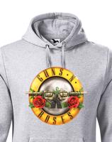 Pánská mikina Guns N’ Roses - mikina pro fanoušky hudební skupiny Guns N’ Roses