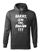 Pánská mikina Harry, jdu do baráku!!! Triko z filmu Sám doma