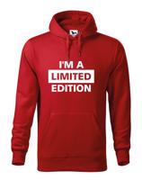 Pánská mikina  I´a m limited edition - skvělý narozeninový dárek