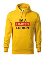 Pánská mikina  I´a m limited edition - skvělý narozeninový dárek