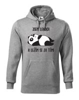 Pánská mikina Jsem lenoch a ležím si za tím! - ideální dárek pro muže