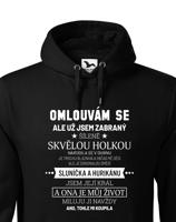 Pánská mikina k narozeninám -Už jsem zabraný