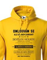 Pánská mikina k narozeninám -Už jsem zabraný