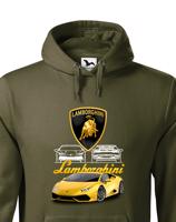 Pánská mikina Lamborghini  - kvalitní tisk a rychlé dodání