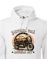 Pánská mikina Motorka volá - Mikina pro motorkáře