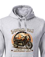 Pánská mikina Motorka volá - Mikina pro motorkáře