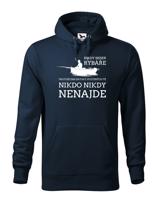Pánská mikina Nikdy neser rybáře - skvělý dárek pro rybáře