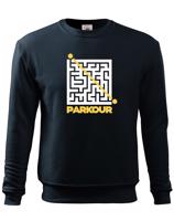 Pánská mikina - Parkour bludiště