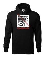 Pánská mikina - Parkour bludiště