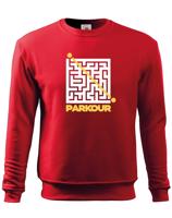 Pánská mikina - Parkour bludiště