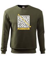 Pánská mikina - Parkour bludiště