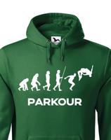 Pánská mikina - Parkour evoluce