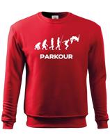 Pánská mikina - Parkour evoluce