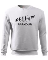 Pánská mikina - Parkour evoluce