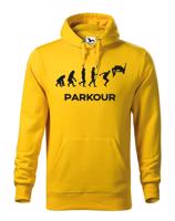 Pánská mikina - Parkour evoluce