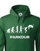 Pánská mikina - Parkour evoluce