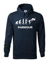 Pánská mikina - Parkour evoluce