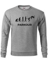 Pánská mikina - Parkour evoluce