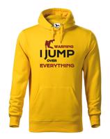 Pánská mikina - Parkour jump