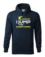 Pánská mikina - Parkour jump