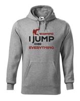 Pánská mikina - Parkour jump