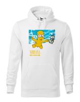 Pánská mikina pro fanoušky hudební skupiny Nirvana