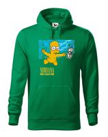 Pánská mikina pro fanoušky hudební skupiny Nirvana