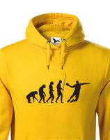 Pánská mikina pro házenkáře s potiskem evoluce házené - skvělý dárek