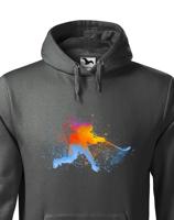 Pánská mikina pro hokejisty s potiskem hokejisty - dárek pro milovníky hokeje