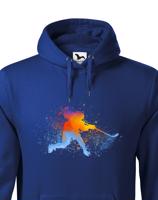 Pánská mikina pro hokejisty s potiskem hokejisty - dárek pro milovníky hokeje