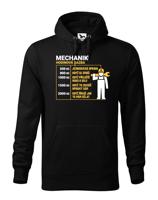Pánská mikina pro mechanika- Hodinová sazba