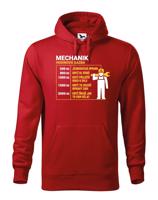 Pánská mikina pro mechanika- Hodinová sazba