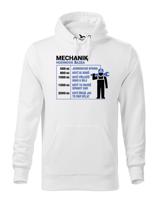 Pánská mikina pro mechanika- Hodinová sazba