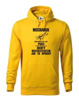 Pánská mikina pro mechaniky Nejtěžší na mé práci je - ideální dárek nejen k narozeninám