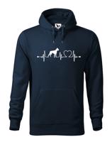 Pánská mikina pro milovníky psů Boxer - skvělý dárek na narozeniny