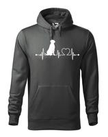 Pánská mikina pro milovníky zvířat - Hovawart - dárek na narozeniny